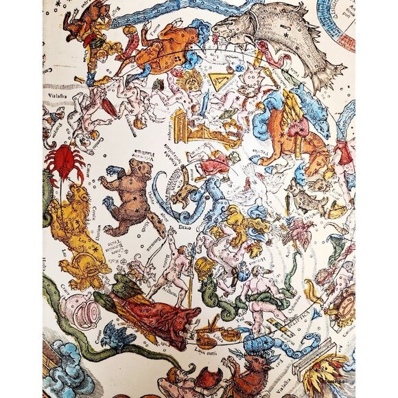 1971 The Compleat Astrologer 1st Edition w/ Dust Jacket HC Parker Astrology WHBS - Picture 10 of 10